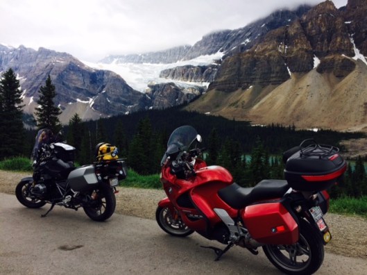 Bikes &amp; Crowsfoot Glacier