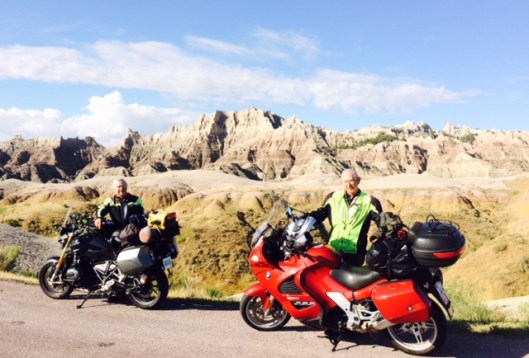 Jim and Richard Badlands
