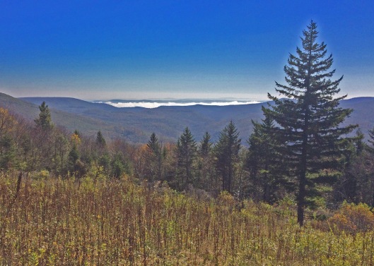 Highland Scenic Road-Fog in Valley